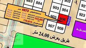 Residential land for sale in Basateen Al-Zubair - owned by Arab nationalities, in a distinctive loca