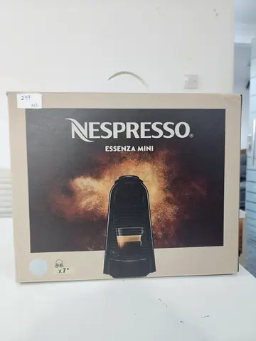 Nespresso Essenza Mini capsule coffee machine (boxed)
