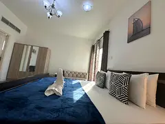 Furnished master room available for single @4000 including dewa and WiFi