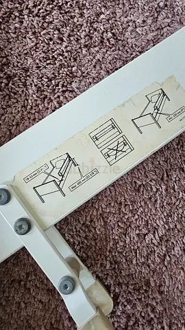 Ikea child bed white