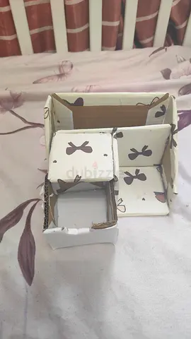 Handmade cardboard organizer