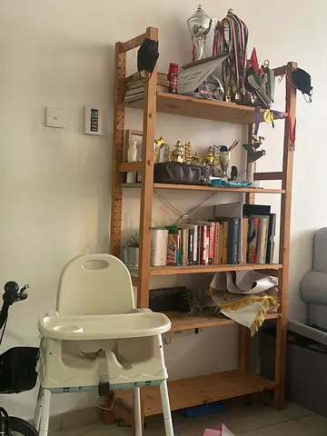 Solid Wood Shelving Unit / Bookcase - Pine, Open Design