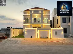 A unique opportunity to own a villa, including registration fees, in a prime location near Al Zahiya