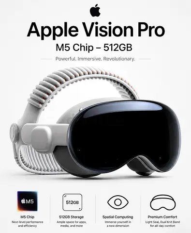 APPLE VISION PRO M5 CHIP – 512GB
