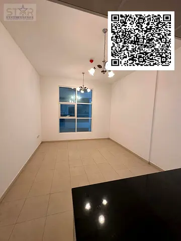 One bedroom and a living room for sale at City Towers, Al Naeemiya 3, Ajman