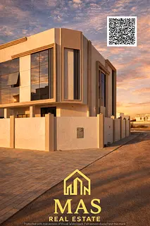 🏡 Corner Villa for Rent – First Tenant | Modern Design | Prime Location in Al Yasmeen, Ajman