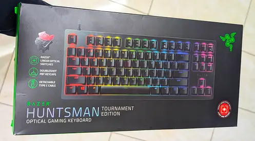 Razer Mechanical keyboard with vibrant colors for your setup