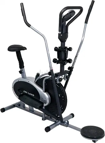 Skyland Air Resistance Exercise Bike with Elliptical Arms and Seat