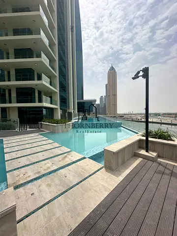 Exclusive 1BR | Brand New | Canal & Pool View | Ready Unit