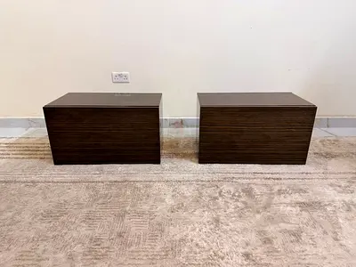 ( Minotti ) Luxury Pair of Calder Nightstands – Premium Italian Design | Modern Elegance