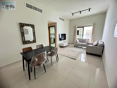 (First tenant) – Fully furnished two-bedroom apartment with a new setup – includes utilities + internet – clean, well-organized, and family-friendly d