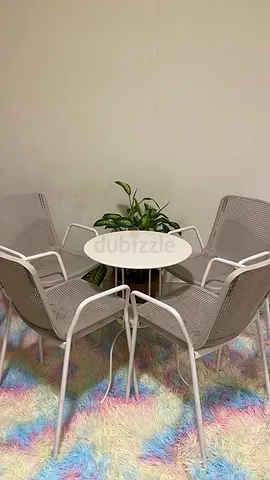 White 4 Chairs