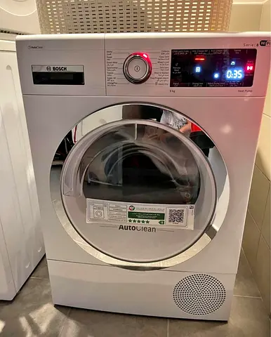 Latest Model BOSCH Series 8 Heat-Pump 9 kg Dryer with WiFi Connect Auto Clean