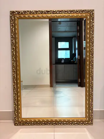 Large Baroque Wall Mirror - Classic Golden Frame