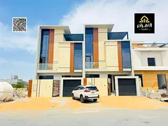 Modern townhouse for sale in Al Helio 2 – Ajman | 5 master bedrooms + roof | Includes electricity,