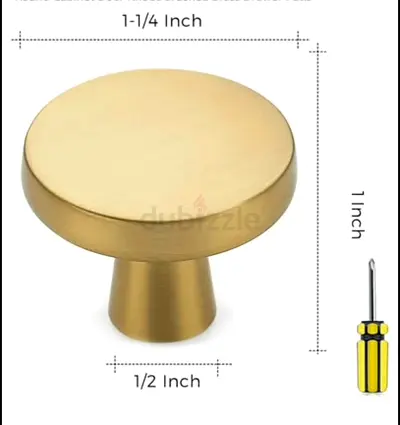 Ravinte Solid Brass Door Knobs