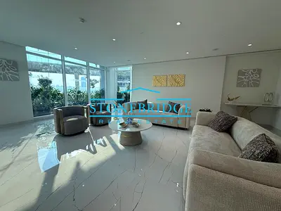 شقة مفروشة بغرفة نوم واحدة | Skyz by Danube | شرفة مع إطلالة على وسط المدينة