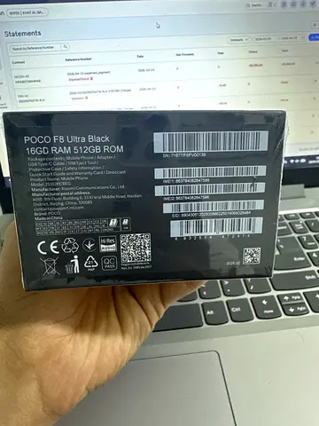 POCO F8 Ultra 16GB 512GB Black - Sealed Box