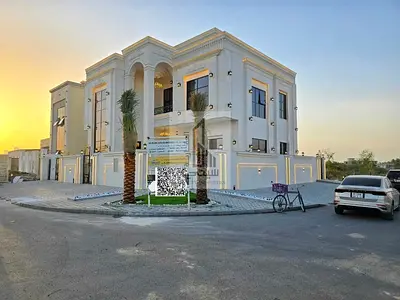 واحدة من افخم الفلل في عجمان تصميم وتشطيبات أوروبية سوبر ديلوكس - تصميم حديث وتشطيب ممتاز
