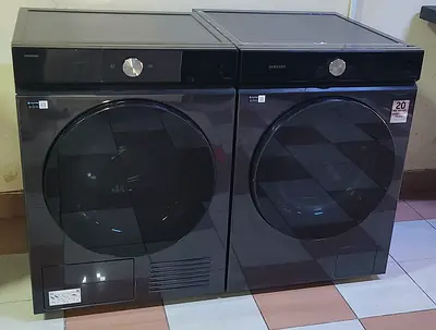 New Model Samsung Bespoke washer and separate dryer