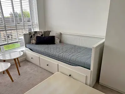 IKEA White Hemnes Daybed including IKEA Mattress