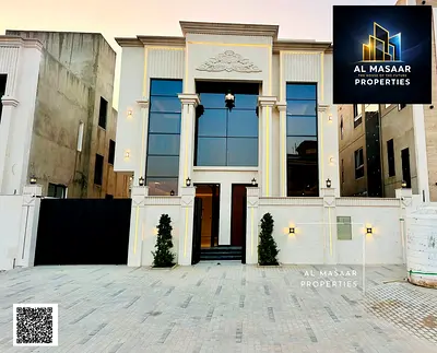 A luxurious villa for sale, combining elegance, comfort, and an ideal location in one of Ajman's most desirable residential areas.