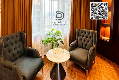 Spacious Fully Furnished 1-Bedroom Apartment for Sale in Horizon Tower – Ajman | Garden View, Rented for AED 37,000/year with Private Parking and Exce
