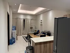 Furnished 1BR Apartment | Hera Tower | Balcony with Skyline View