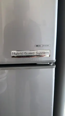 Silver Double Door Refrigerator (Good Working Condition)