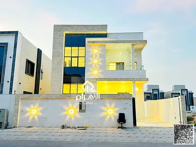 For rent: Villa in Al Zahiyah area, Ajman - first occupancy (two floors). Prime location close to all services and minutes away from Sheikh Moh