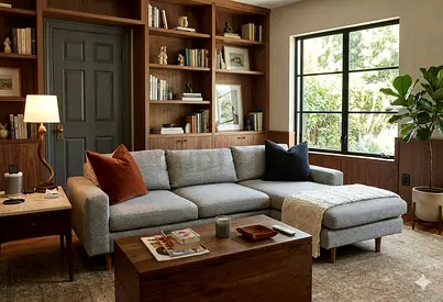 West elm eddy L Shape Sofa