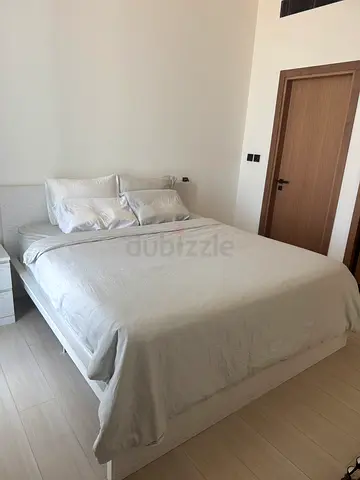 Urgent Sale – King Bed Set with Mattress + Nightstand – JVC - Excellent Condition