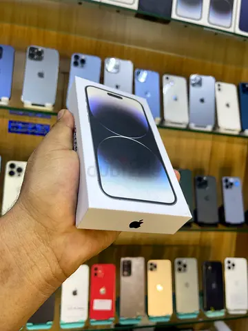 iPhone 📲 14 pro Box pack 1 year warranty 256GB