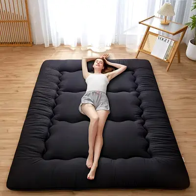 3175 - ORCHID M® Floor Mattress Futon Mattress, Thicken Tatami Mat Sleeping Pad Foldable Roll Up Mat