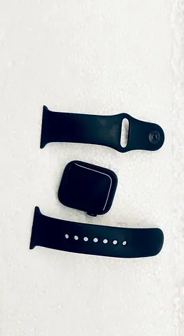 Black Smartwatch with Silicone Straps (detached) - Good Condition