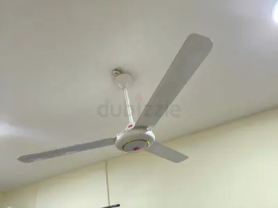 Ceiling Fan - 3-Blade White, Working Condition