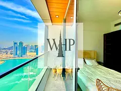 Ultra Luxury Furnished 1BHK | Full Sea View | Balcony | Parking