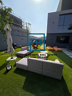 5-Bedroom Signature Villa with Private Pool &amp; Lift for Sale in Sequoia, Masaar