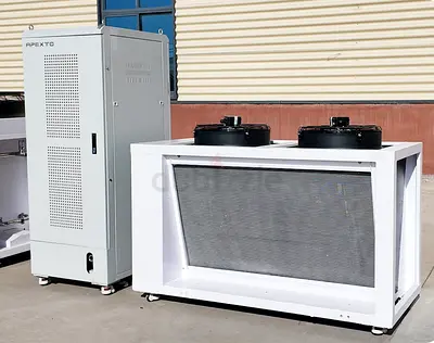 12x Antminer Hydro Miners Cabinet with Drycooler — brand new in UAE