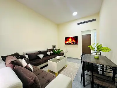 شقة غرفة وصالة | فرش جديد بالكامل