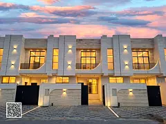 Townhouse for sale in Ajman | Al Helio 2 area | 4 bedrooms, majlis, hall and roof | Freehold ownersh