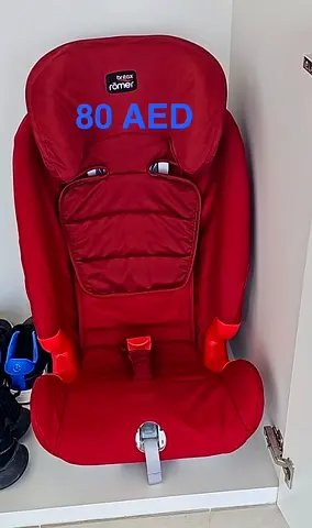 Britax Römer Red Child Car Seat / Booster - Good Condition
