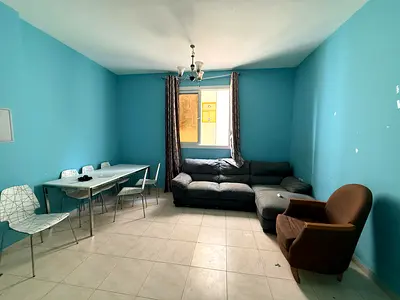 Cheapest 1 bedroom and living room with spacious layout, open view, modern finishing, central AC, prime location, close to all services
