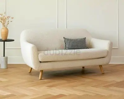 Primium Quality 2 seater couch in Boucle Fabric customisation available