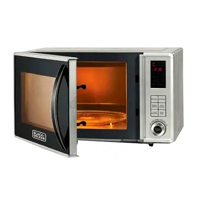 Black  Decker Countertop Microwave Oven - Good Working Condition