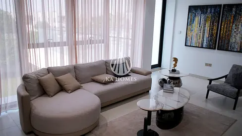 Ready-to-move-in detached villa with the largest area in Sharjah, bordering Dubai | Surrounded by nature and enchanting greenery