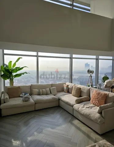 Home Center swin feather filled sofa