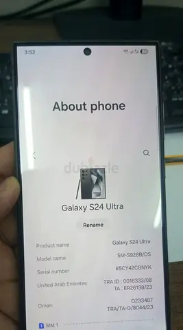 Samsung Galaxy S24 Ultra - SM-S928B/DS (Good Condition)