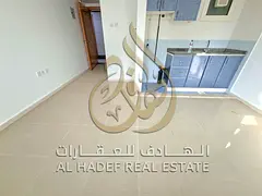A well-located studio for rent in Al Taawun, Sharjah, ideally situated directly on the Dubai exit, m