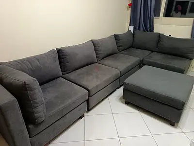 Large Modular Corner Sofa cum bed | Multi-Style Convertible Design | Like New  | 6 months old